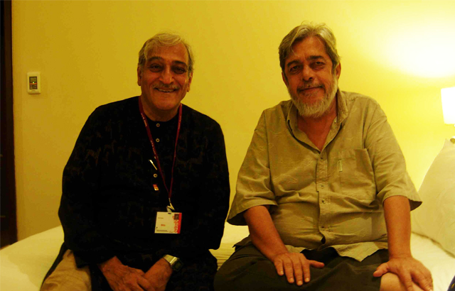 Mr.Saeed Akhtar Mirza and Dr.Mohan Agashe